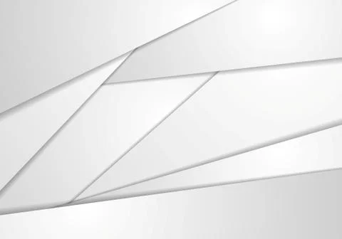 Abstract grey corporate material design Stock Illustration