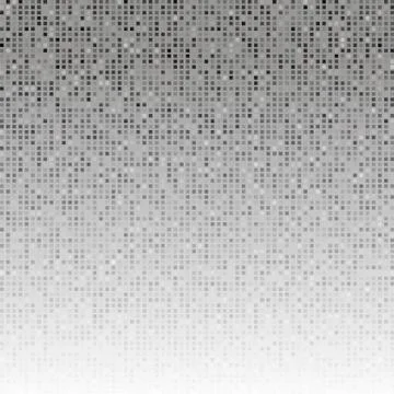 Abstract Grey Creative Pixel Technology Background Stock Illustration