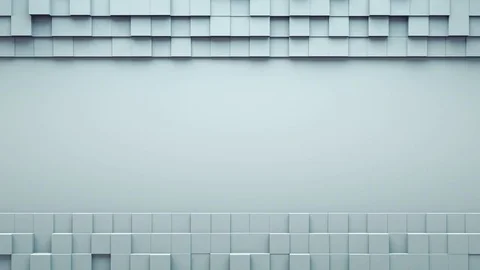 Abstract grey Cubes Background Random Motion, 3d Loopable Animation 4k Stock Footage 71437338