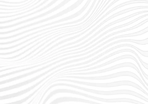 Abstract grey curved waves refraction vector background Stock Illustration