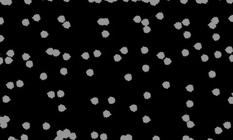 Abstract grey dots on black background. Minimalist pattern with scattered c.. Stock Illustration