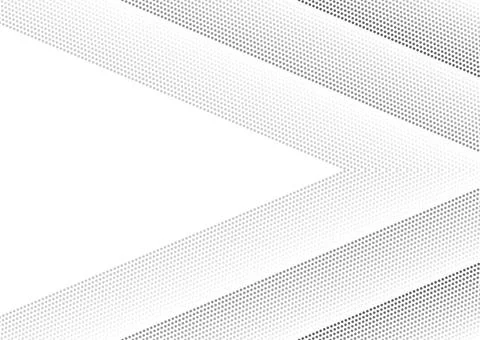 Abstract grey dotted arrows geometric tech background 스톡 일러스트