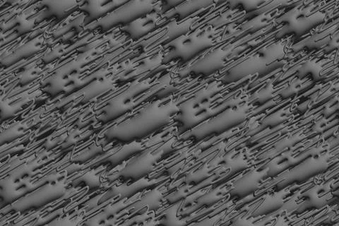 Abstract Grey Dripping Liquid Stroke Seamless Pattern Stock Illustration
