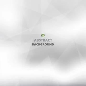 Abstract of grey gradient background with geometric pattern. Stock Illustration