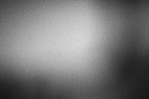 Abstract grey gradient background with soft light and grainy texture effect Stock Illustration