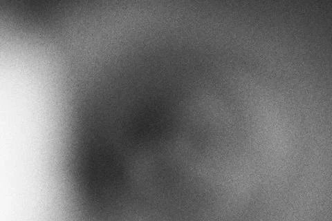 Abstract grey gradient texture with soft light and dark grainy noise effect Stock Photos