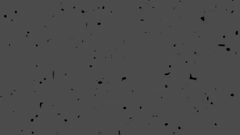 Abstract Grey Grunge Texture with Black Dust Specks and Grain Video stock 330122482