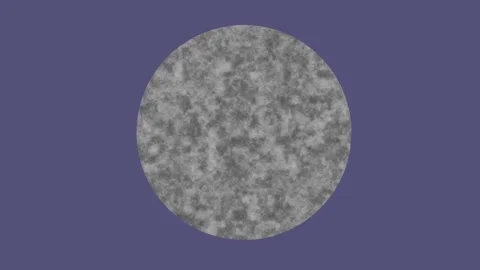 Abstract grey orb rotating on purple background seamless loop minimalist mo.. Video stock 321456255