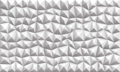 Abstract grey polygon geometric triangle vector background Stock Illustration
