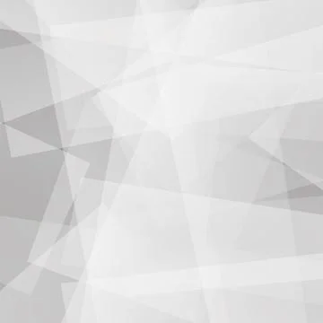 Abstract Grey Polygonal Background. Grey Geometric Pattern Stock Illustration