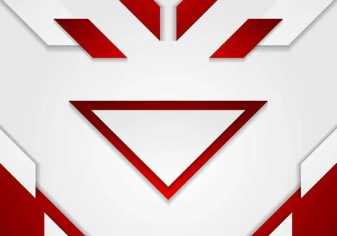 Abstract grey red technology geometric background Abstract grey red techno... Foto stock