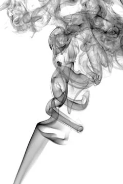 Abstract grey smoke background Stock Photos