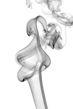 Abstract grey smoke background Stock Photos