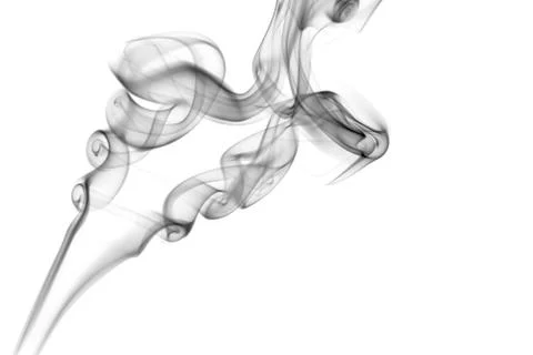 Abstract grey smoke background Stock Photos