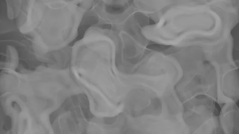 Abstract Grey Smoke Moving from Bottom to Top. Smoke Simulation. 4K Stock Footage 312258447