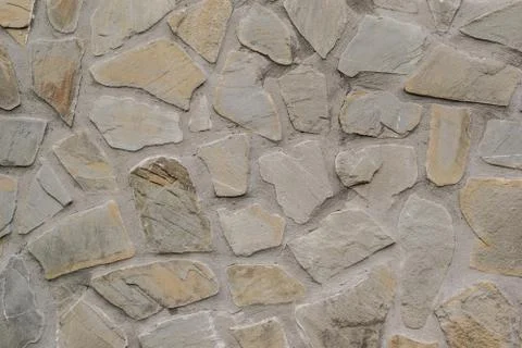 Abstract grey stone wall background backdrop pavement Stock Photos