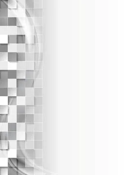 Abstract grey tech squares background Abstract grey tech squares backgroun... Foto stock