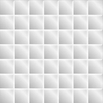 Abstract grey tech squares minimal background Illustrazione stock