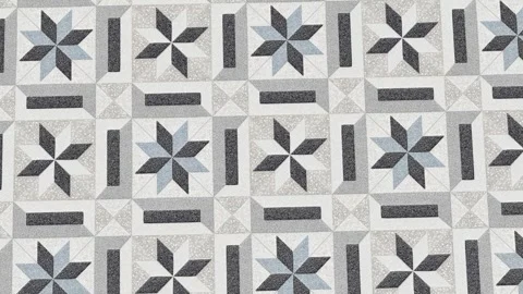 Abstract Grey Tiles Geometric Pattern Video stock 318954607