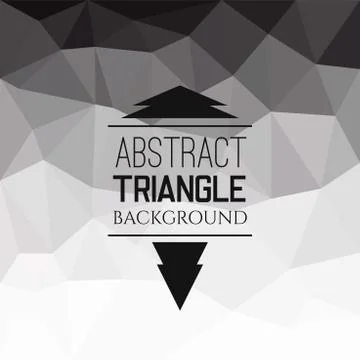Abstract grey triangle pattern 스톡 일러스트