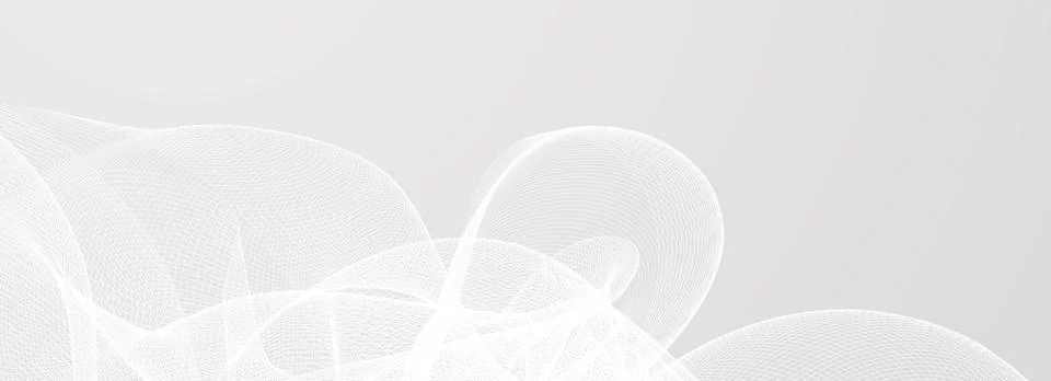 Abstract grey wave lines pattern. Silver flowing waves background. Universal Illustrazione stock