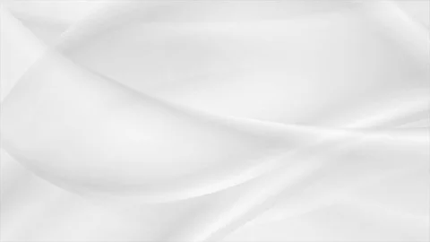 Abstract grey white smooth waves video animation Stock Footage 84757712