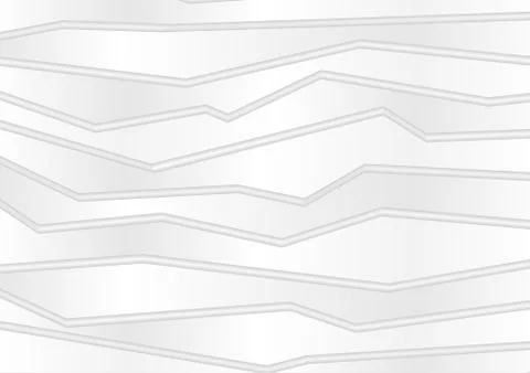 Abstract grey white stripes tech background Stock Illustration