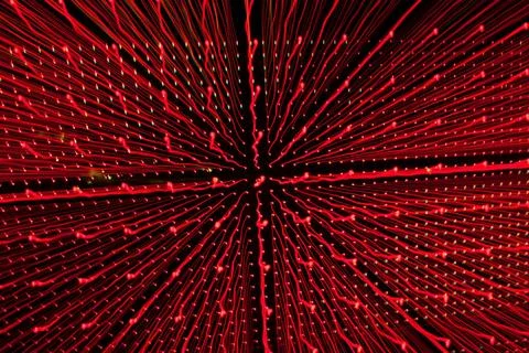 Abstract grid abstract lines background in red toned Copyright: xZoonar.co... Stock Photos