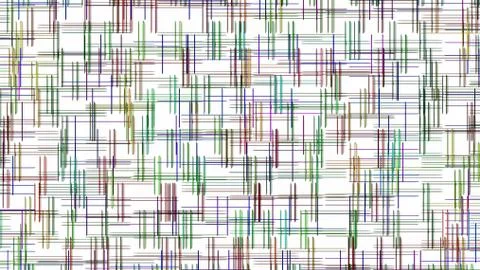 Abstract grid and striped pattern as background. Stock Illustration