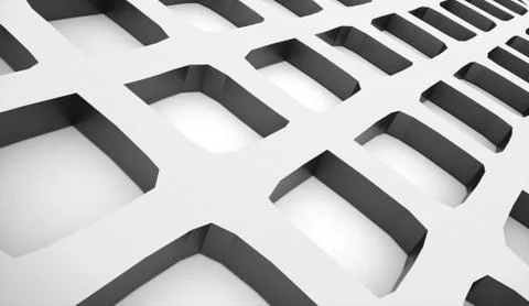 Abstract grid background concept rendered Stock Illustration