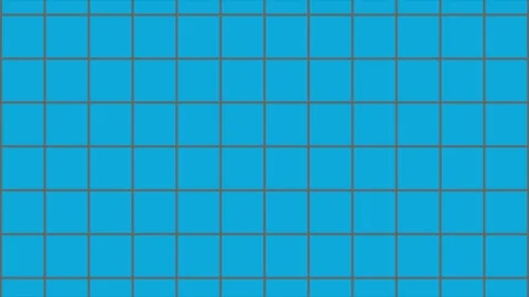 Abstract grid background with lines with royal blue background. Stock Footage 302235787