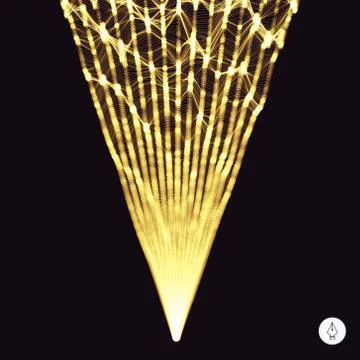 Abstract grid background. Vector illustration. Can be used for w Illustrazione stock