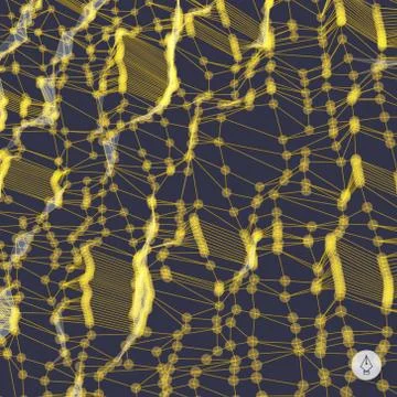 Abstract grid background. Vector illustration Stock Illustration