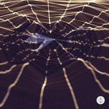 Abstract grid background. Vector illustration Stock Illustration