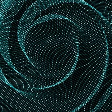 Abstract grid background. Water surface. Stock Illustration