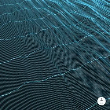 Abstract grid background. Water surface. Vector illustration. Ca Abstract ... Stock Photos