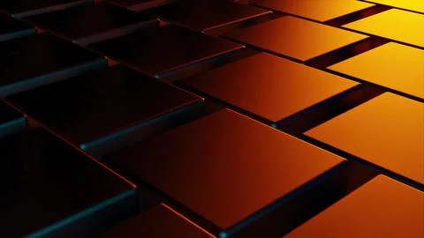 Abstract Grid blocks Illustrazione stock