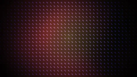 Abstract Grid Dot Pattern with Shifting Red and Green Light Glow on Dark Ba.. Stock Footage 344717046