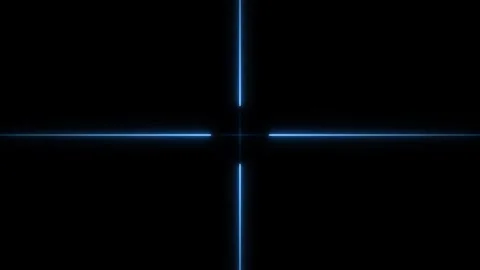 Abstract grid lines creating a precise crosshair pattern with a light blue .. Stock Footage 333032381