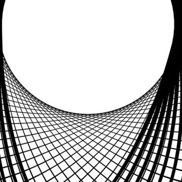 Abstract grid, mesh background. Intersecting lines monochrome pattern. Web, n Stock Illustration
