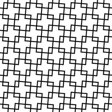 Abstract grid, mesh background. Monochrome reticulate geometric, grillage pat Stock Illustration