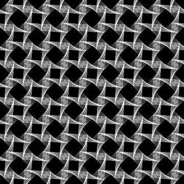 Abstract grid, mesh background. Monochrome reticulate geometric, grillage pat Stock Illustration