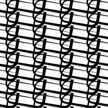 Abstract grid, mesh background / pattern. Seamlessly repeatable. Stock Illustration