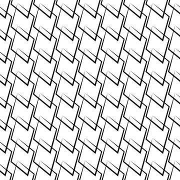 Abstract grid, mesh background with rectangular edgy shapes. Minimal monochro Stock Illustration