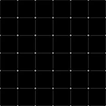 Abstract grid, mesh pattern with plus symbols. Stock Illustration