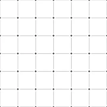 Abstract grid, mesh pattern with plus symbols. Stock Illustration