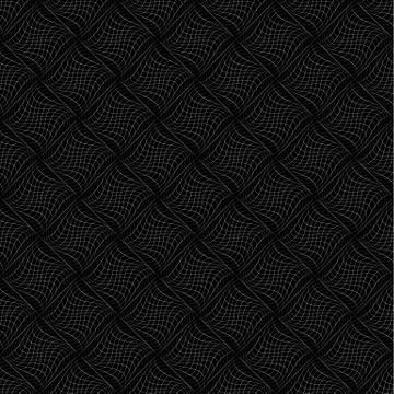 Abstract grid pattern with distorted squares of lines. Abstract repeatable mo 스톡 일러스트