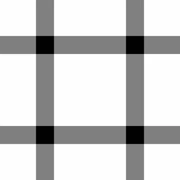 Abstract grid pattern. Intersecting gray lines create a modern, minimalist de Stock Illustration