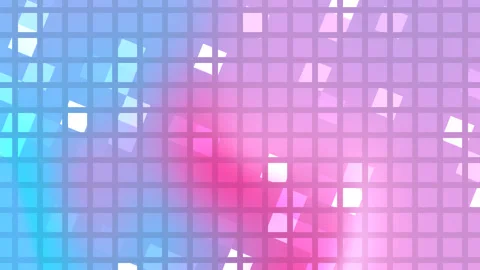 Abstract Grid Pattern with Pastel Colors Stock Footage 301831257
