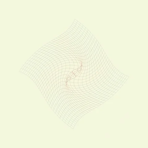 Abstract Grid Pattern with Subtle Dots - Minimalist Background Stock Footage 347804727